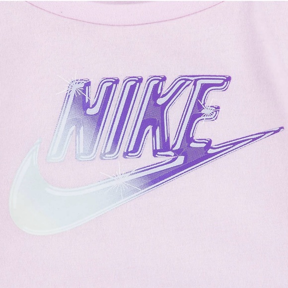 Nike® Baby Girls Long Sleeve Graphic Top and Leggings Set - Picture 3 of 3